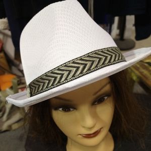 New white Fedora Hat